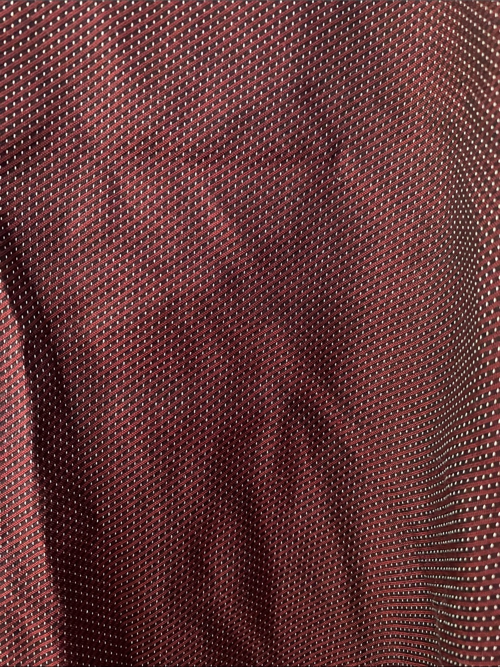 Kenneth Cole Men's Burgundy Textured Long-Sleeve Dress Shirt - Picture 3 of 5